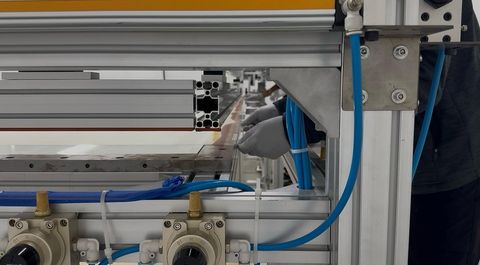 Smart glass fabrication and lamination equipment at the Smart View Canoga Park facility