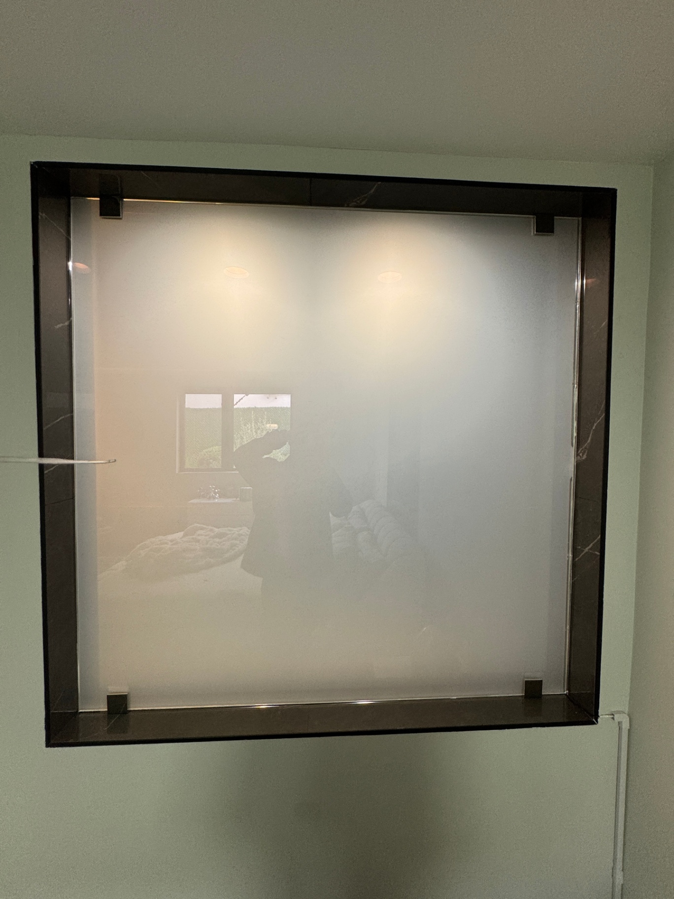 Smart glass home integration — switchable PDLC smart film install with proper low-voltage driver and integration cabling for smart-home control